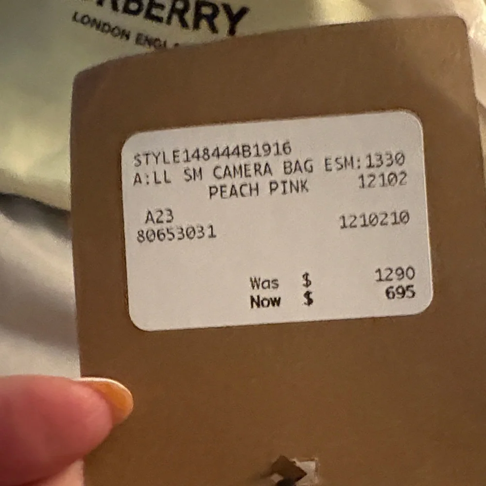 Burberry Light tan Leather Shoulder Bag - Picture 2 of 6